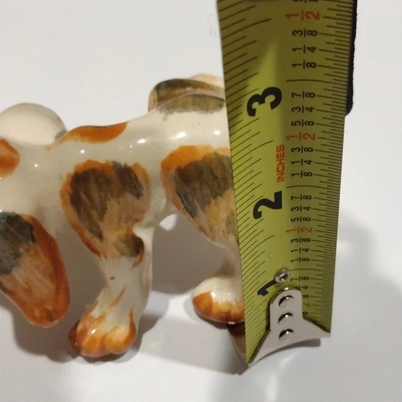 Vintage 1960, dog lifting leg on fire hydrant salt and pepper shaker made Japan - Picture 11 of 11